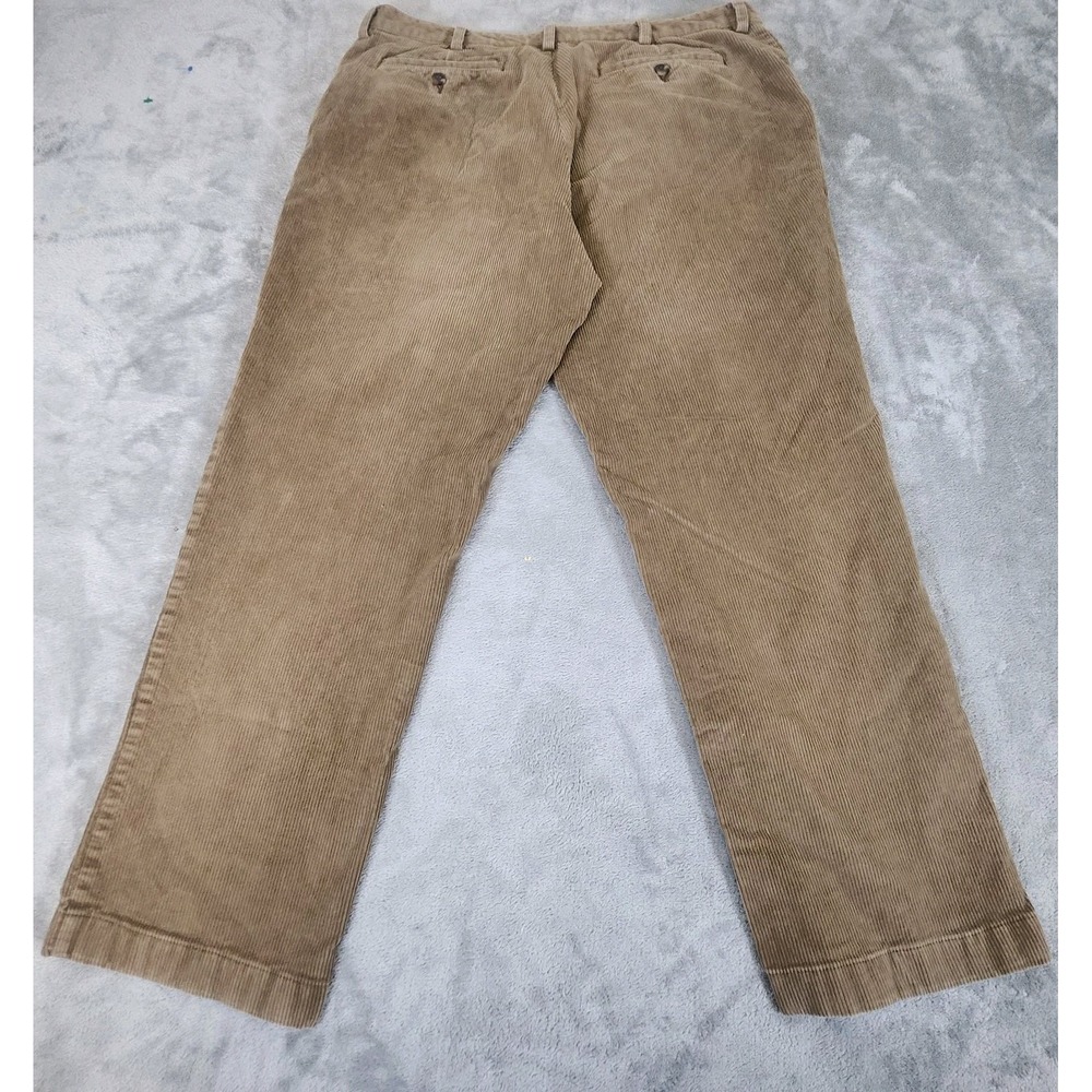 LL Bean Corduroy Pants Mens 36x29 Brown Classic Fit Straight‎ Outdoors Gorpcore